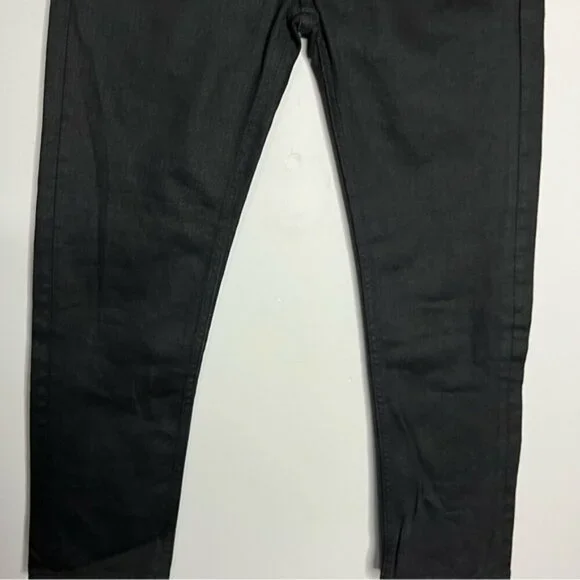 Everlane High Rise Slim Straight Black Jeans, Size 26 - Picture 4 of 12